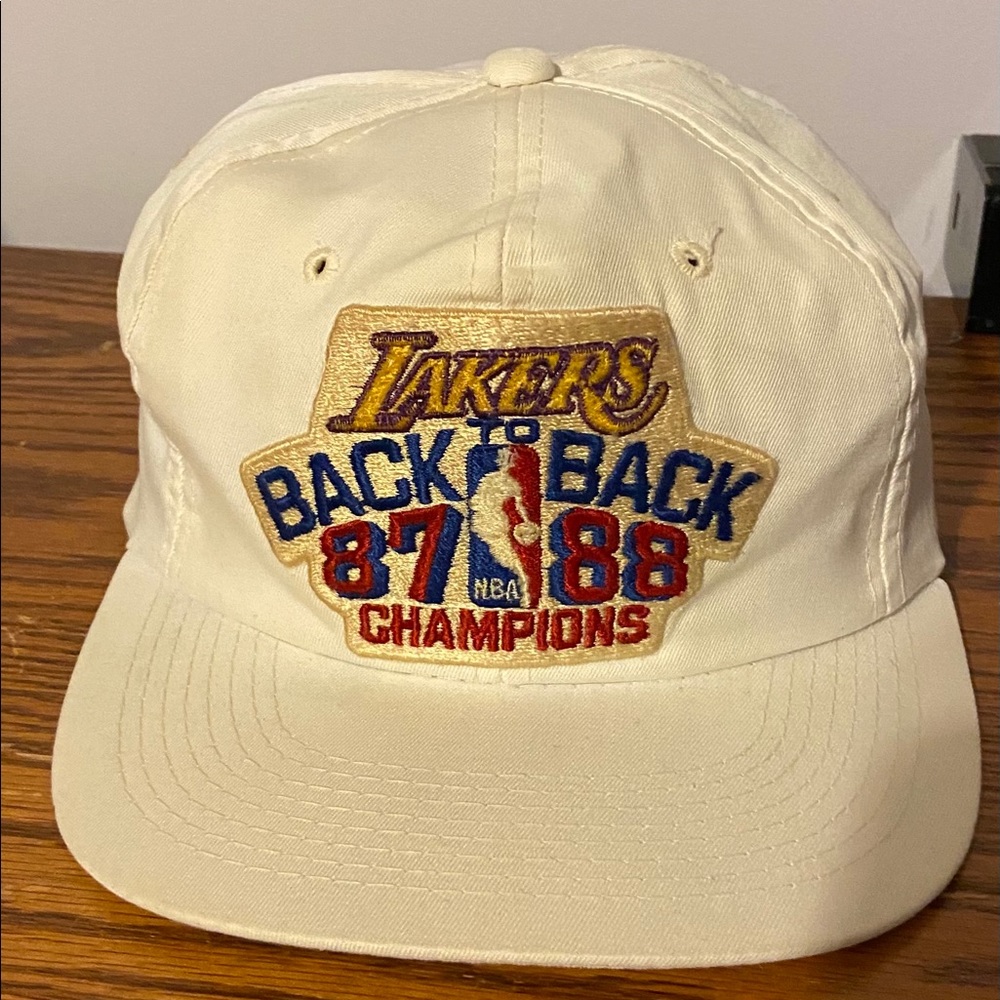 Vintage Los Angeles Lakers Championship Hat